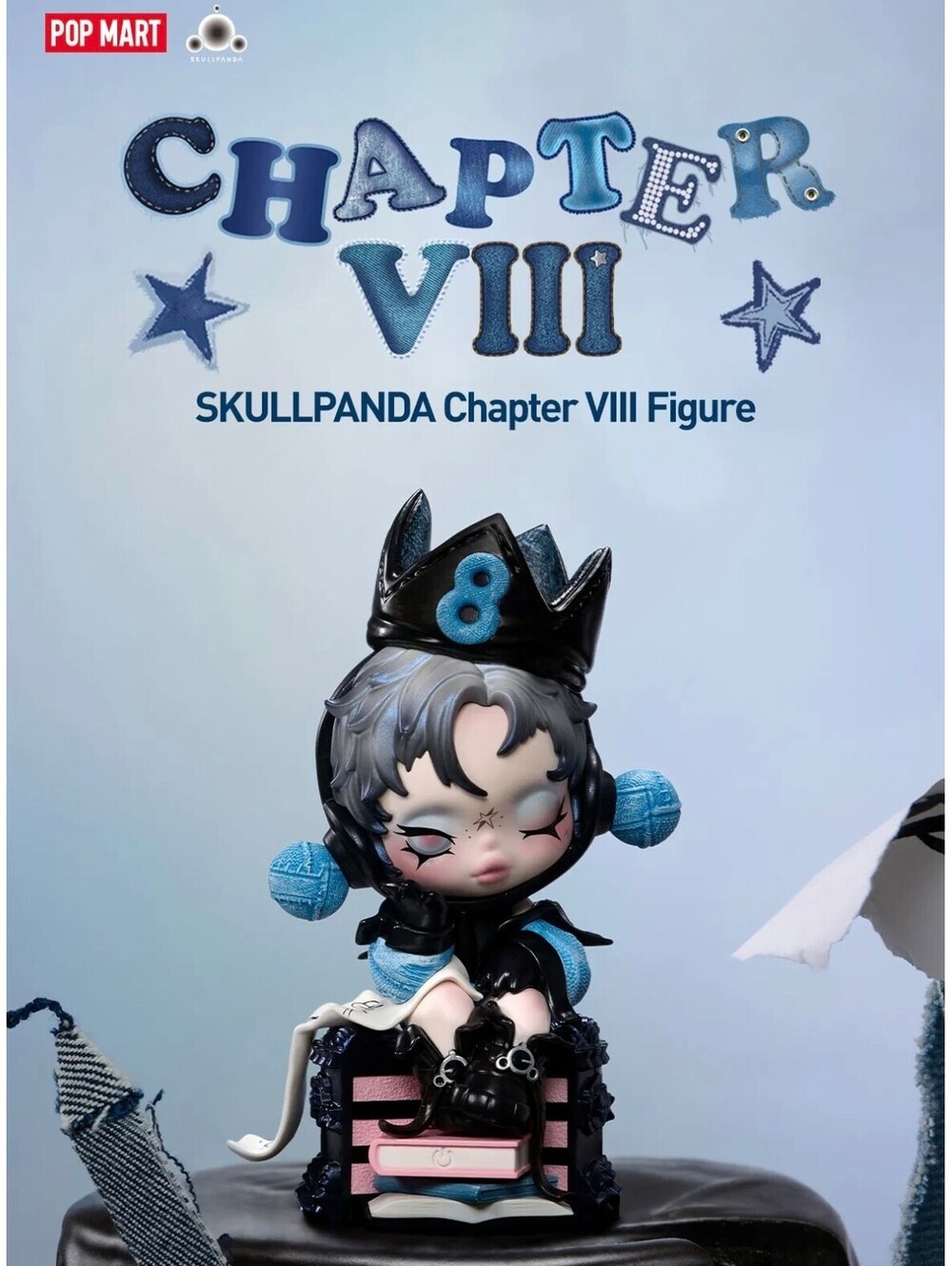 Skullpanda Chapter 8 Series Figure NEW SEALED New Art Toys Desktop Lights Up